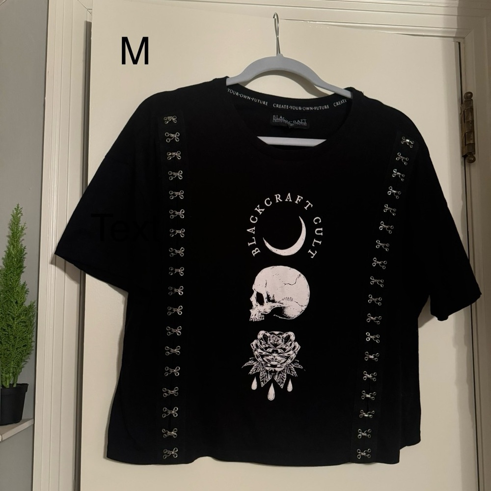Blackcraft Skull Clasp Shirt